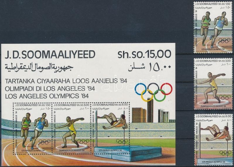 Nyári Olimpia, Los Angeles sor + blokk, Summer Olympics, Los Angeles set + block