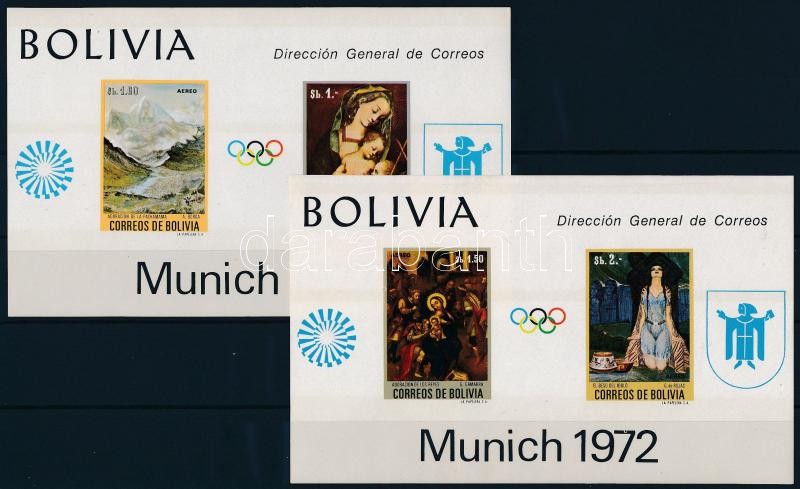 Nyári Olimpia, München blokk sor, Summer Olympics, Munich blockset