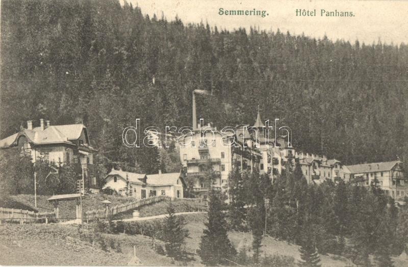 Semmering, Hotel Panhans