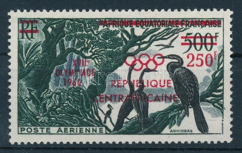 Summer Olympics, Rome overprinted stamp, Nyári Olimpia, Róma felülnyomott bélyeg