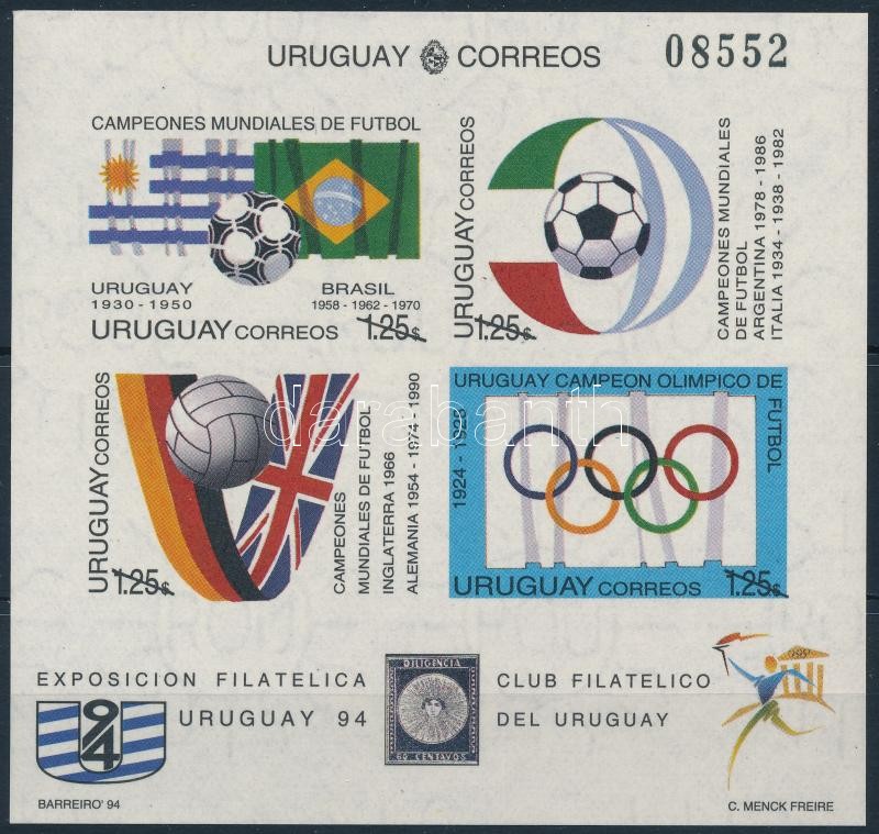 International Stamp Exhibition imperforated block, Nemzetközi bélyegkiállítás vágott blokk
