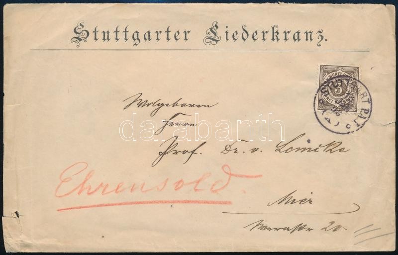 Német államok Württemberg 1893