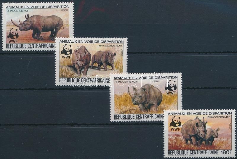 Keskenyszájú orrszarvú sor, WWF Black rhinoceros set