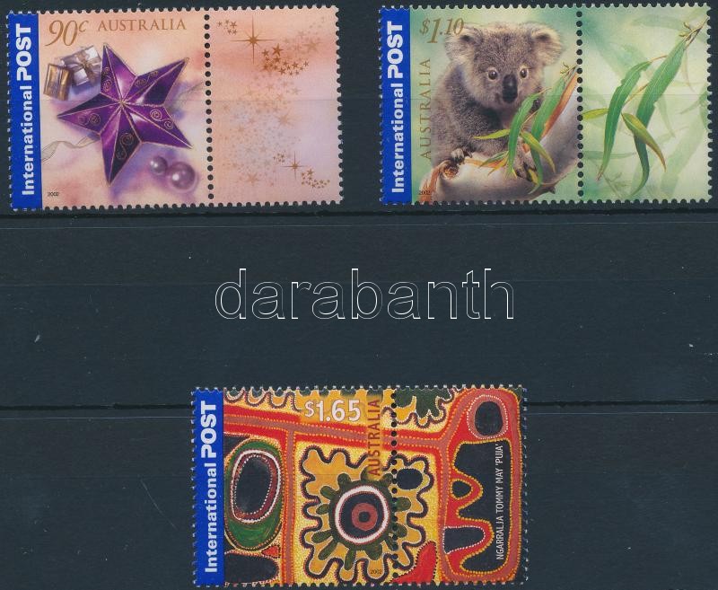 Greeting stamps set, Üdvözlőbélyegek sor