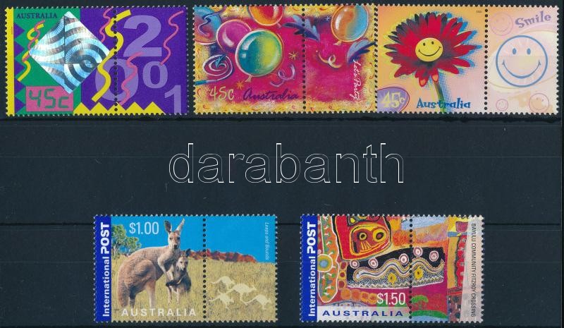 Üdvözlőbélyegek sor, Greeting stamps set