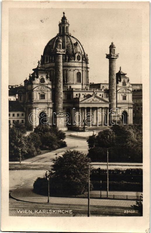 Vienna, Wien; Karlskirche / church