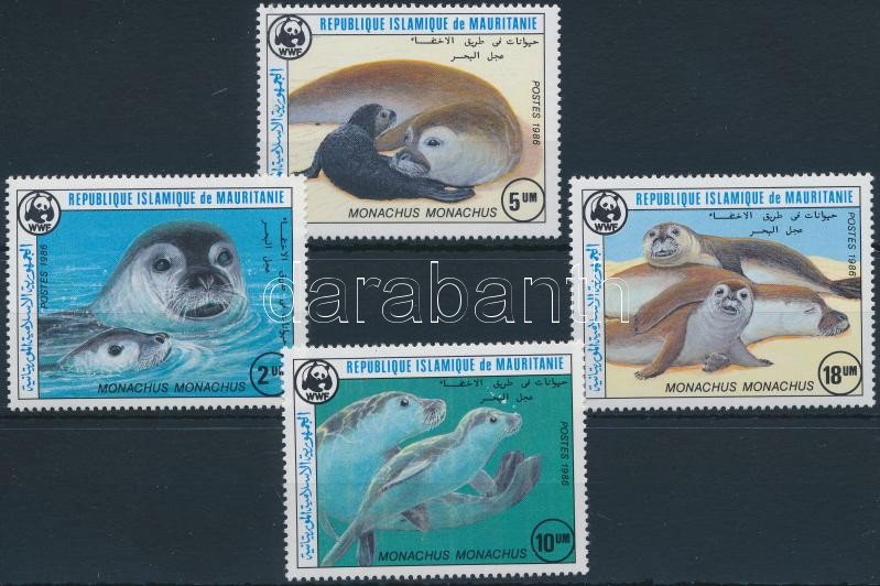 WWF: Mediterrán barátfóka sor, WWF: Mediterranean monk seal set