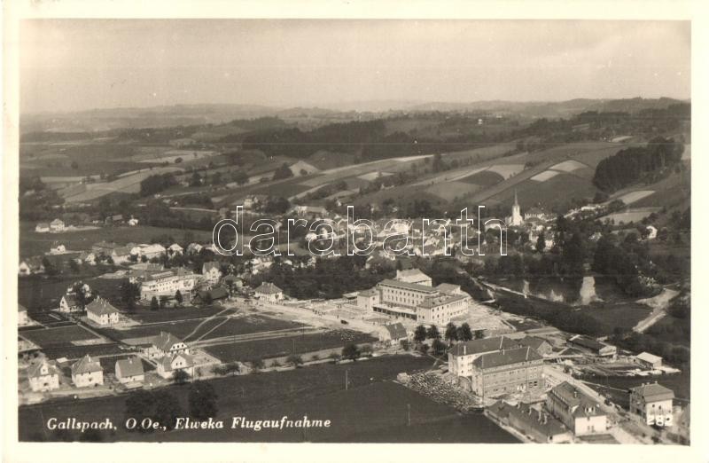 Gallspach, Elweka Flugaufnahme / aerial view, So. Stpl