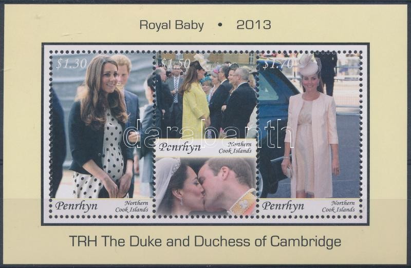 Royal Baby of Cambridge block, A Cambridge-i kis trónörökös blokk