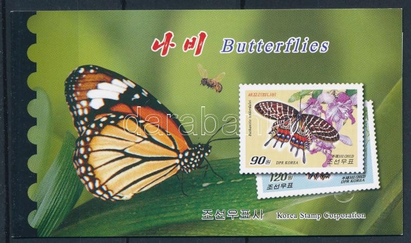 Butterfly stamp booklet, Lepkék bélyegfüzet