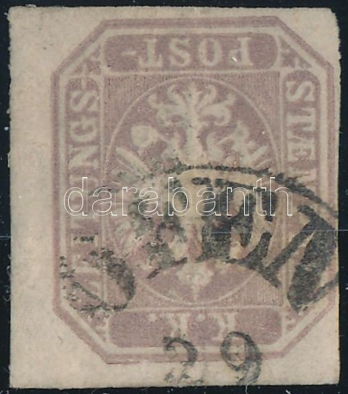 Brown-Purple newspaper stamp 