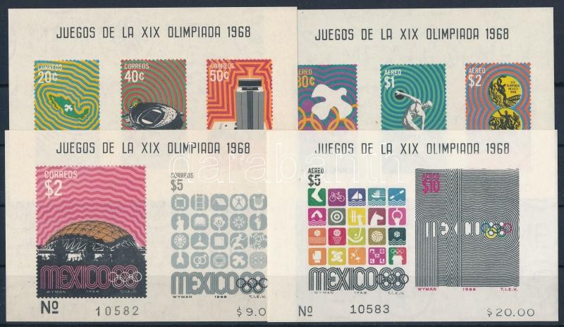 Olympic games block set, Olimpia blokksor