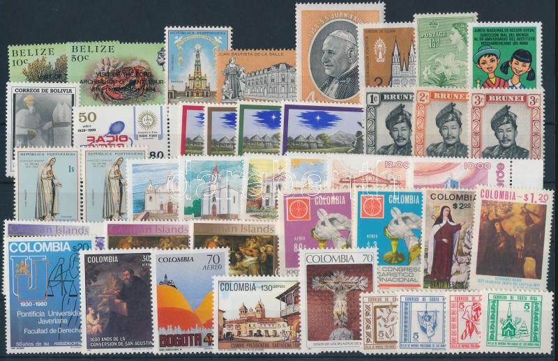 1952-1991 6 klf sor + 20 klf önálló érték, 1952-1991 6 diff sets + 20 diff stamps