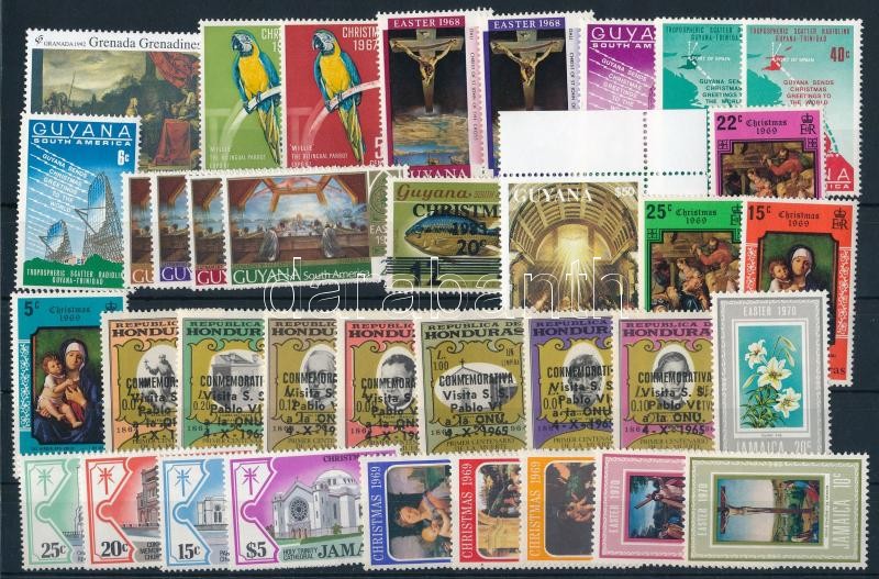 1966-1992 6 diff stamps + 8 diff sets, 1966-1992 6 klf önálló érték + 8 klf sor