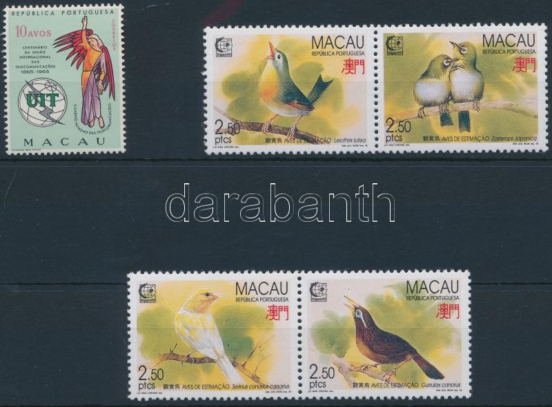 1965 -1995 1 sor + 1 önálló érték, 1965-1995 1 set + 1 stamp