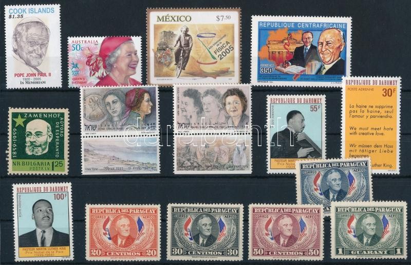 1950-2005 3 diff sets + 5 diff stamps, 1950-2005 3 klf sor + 5 klf önálló érték