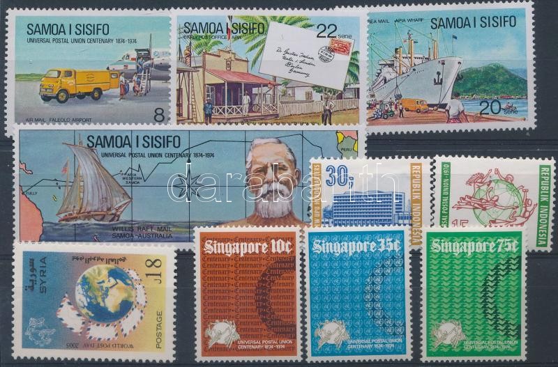 1970-2005 3 klf sor + 1 önálló érték, 1970-2005 3 diff sets + 1 stamp