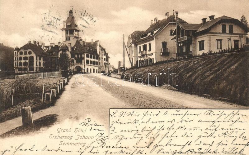 Semmering, Grand Hotel Erzherzog Johann