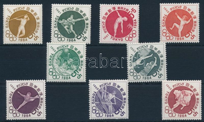 1961-1962 Olympic games 3 sets, 1961-1962 Olimpia 3 klf sor