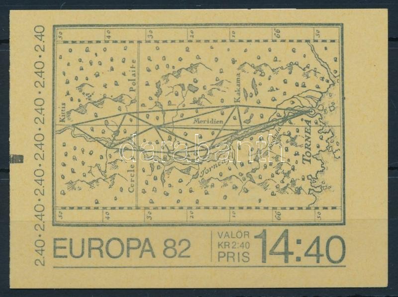 Europa CEPT, Historical events stamp booklet, Europa CEPT, Történelmi események bélyegfüzet