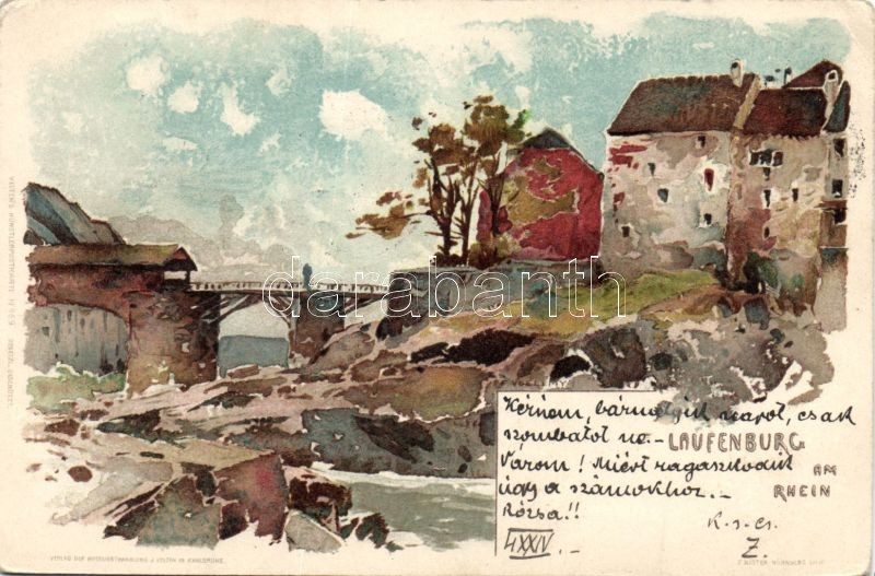 1899 Laufenburg litho