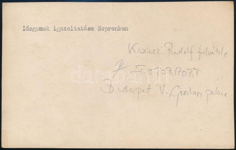 1921 A Soproni Nepszavazas Elotti Helyzet Kepei Idegenek Darabanth Gmbh