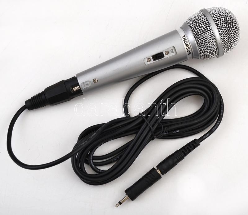 Thomson Dynamic M141 mikrofon, dupla jack dugóval, jó Auctions Ltd.