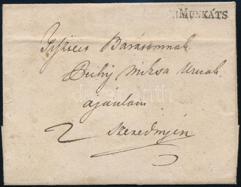 ~1830 Portós levél 