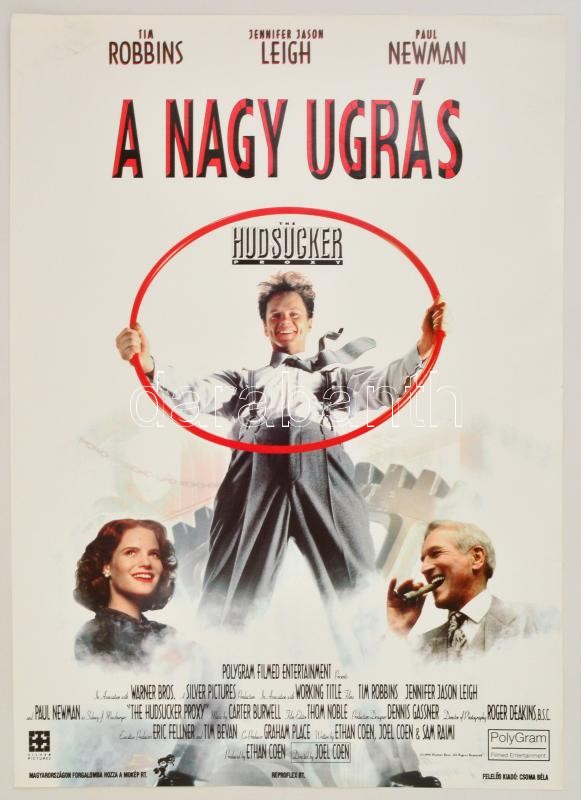 1994 A Nagy Ugras Amerikai Film Plakat Ofszet 81x58 Cm Darabanth Kft