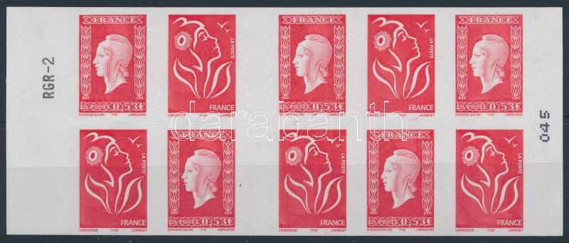 Definitive stamp-booklet, Forgalmi bélyegfüzet