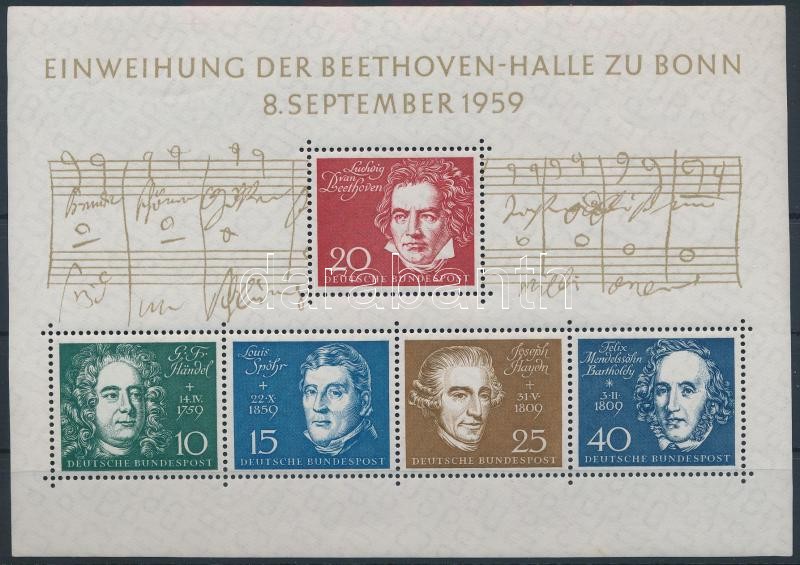 A bonni Beethoven-csarnok blokk, The Bonn Beethoven Hall block