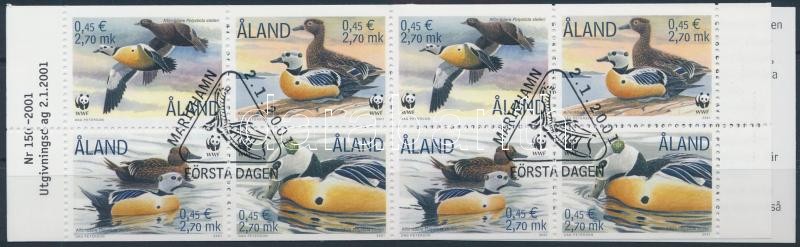 WWF: Duck stamp booklet, WWF: Kacsa bélyegfüzet