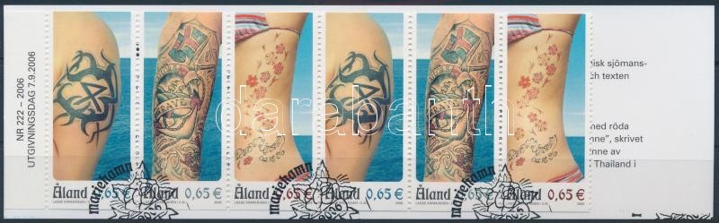 Tetoválás bélyegfüzet, Tattoo stamp booklet