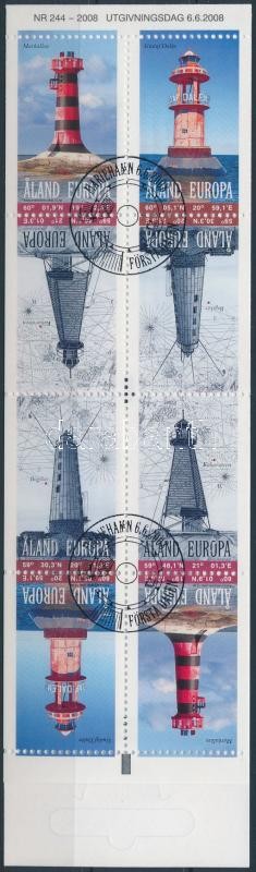 Világítótornyok bélyegfüzet, Lighthouses stamp booklet