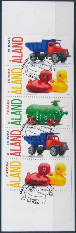 Műanyagjátékok bélyegfüzet, Plastic toys stamp booklet