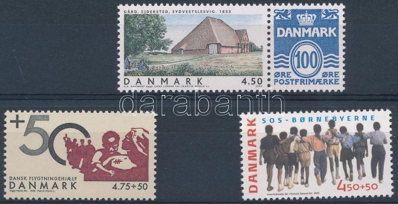 2005-2006 3 stamps, 2005-2006 3 klf önálló érték
