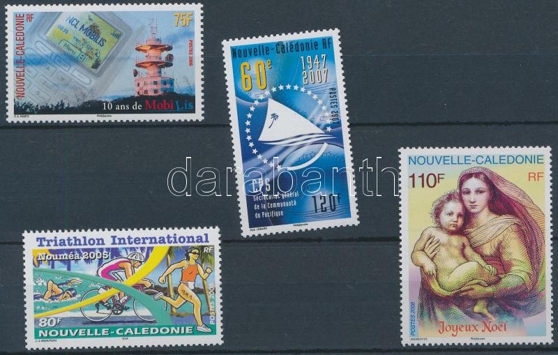 2005-2007 4 stamps, 2005-2007 4 klf érték