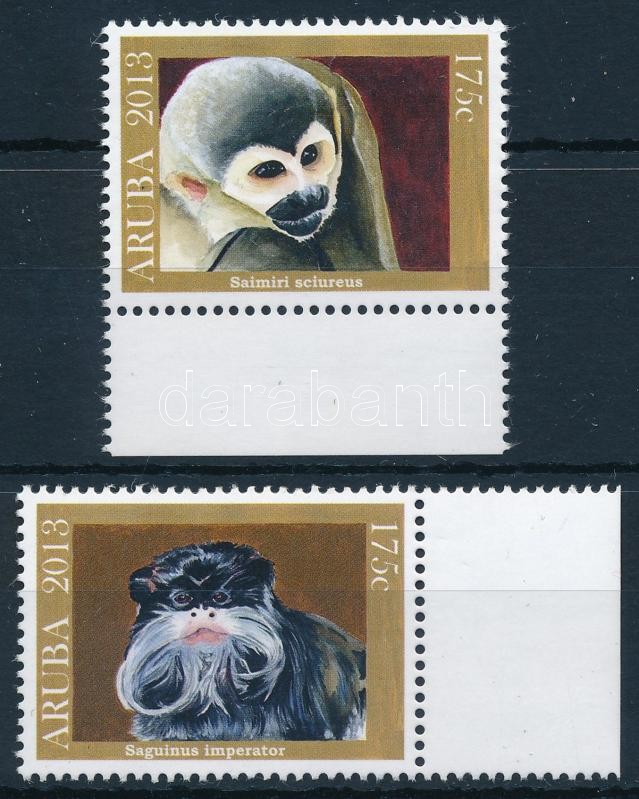 Állatvilág sor 2 ívszéli értéke, Fauna 2 margin stamps