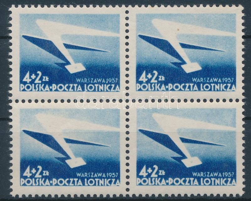 International Stamp Exhibition block of 4, Nemzetközi bélyegkiállítás 4-es tömbben