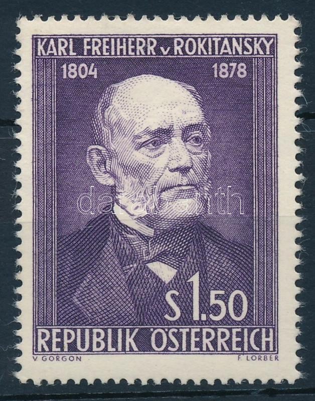 Karl Freiherr v. Rokitansky, Karl Freiherr v. Rokitansky