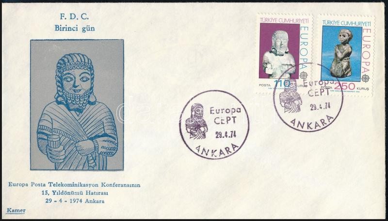 Europe CEPT on FDC, Europa CEPT FDC-n