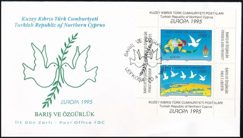 Europa CEPT block FDC, Europa CEPT blokk FDC-n