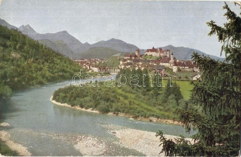 Füssen, general view with the castle