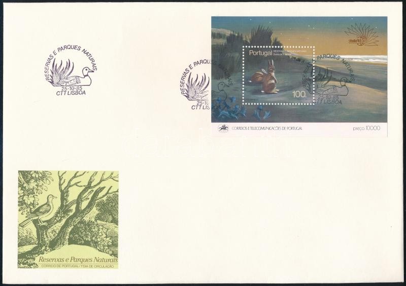 International Stamp Exhibition ITALIA block FDC, Nemzetközi Bélyegkiállítás ITALIA blokk FDC-n