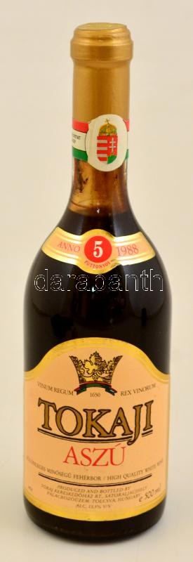 1988 Tokaji asz 5 puttonyos 0 5 l Darabanth Kft