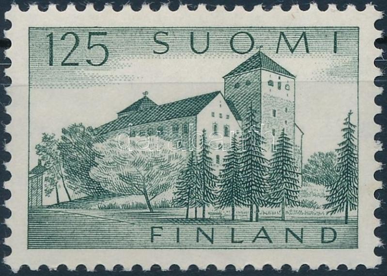 Definitive Turku castle stamp, Forgalmi: turkui vár bélyeg