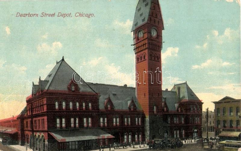 1911 Chicago, Dearborn Street Depot