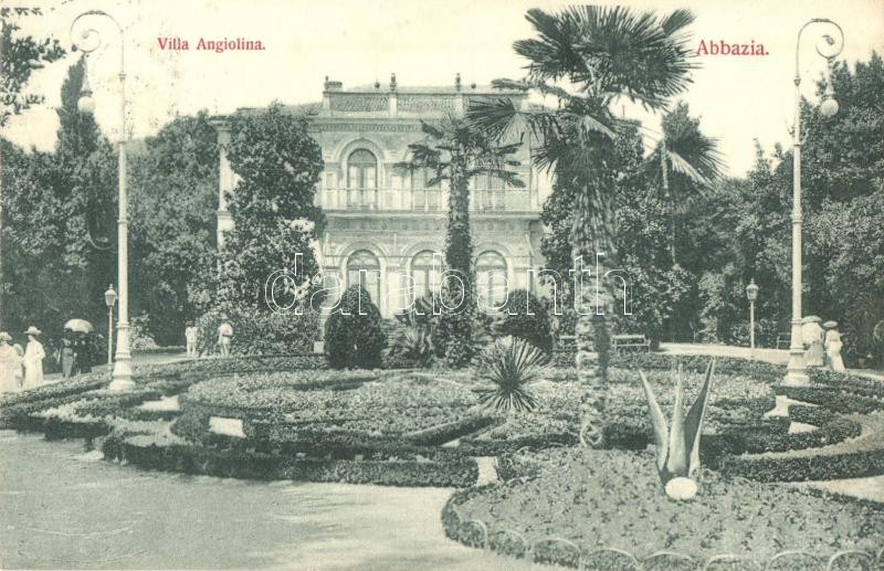 Abbazia, Villa Angiolina, Divald Károly 1099-1907