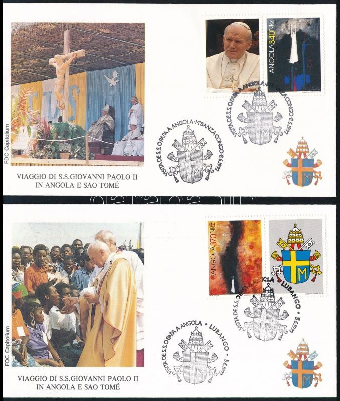 Papal visit, Pápai látogatás 2 db levél