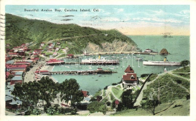 1929 Santa Catalina Island (California), Beautiful Avalon Bay